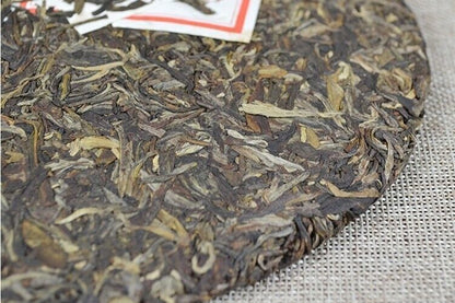 2012 yunnan CHEN YUN QING BING Pu'er raw Tea,CHINATEA Pu-erh Cake Cha tee, 357g