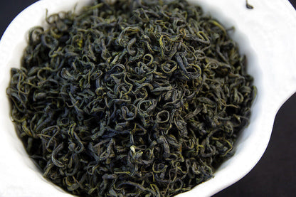 Zhen Mei Tea,Chinese Green Loose Leaf,CHINA ZhenMei grüner Tee,China thé blätter