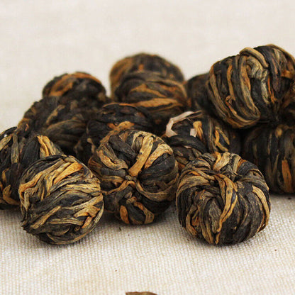 250g, Black Pearl Dian Hong Tea,Yunnan China Dragon balls Schwarzer Tee thé noir