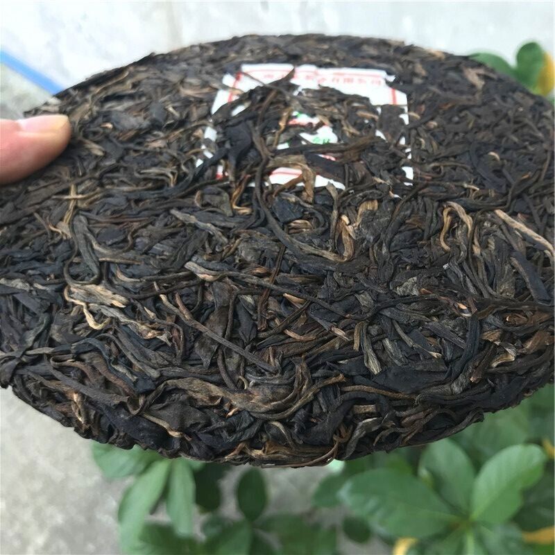 2010 chinatea JIAJI YUAN pu erh tea cake,CHINA CNNP COFCO er puer tee cha,380g