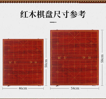 4.8 cm,China chess game,Purple sandalwood,African Blackwood,Chinese wood xiangqi