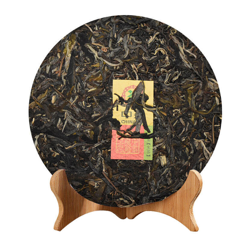 357g,China ZhongCha 2019 Classic Red Label Puerh Pu er Raw Cake tea,puer tee erh