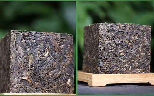 chinese Yunnan mengku XIN YI HAO Cube Pu erh Tea Cake,RAW er tee brick 500g