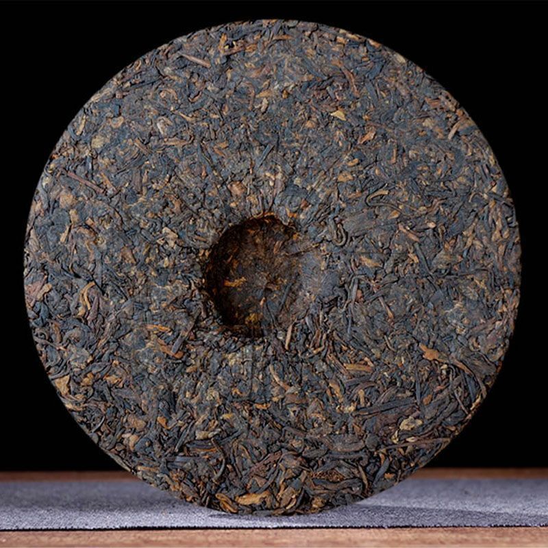 357g CHINA Famous Puer Tea Yunnan Ripe Pu-erh Tea Pu'er Tea Cake Black Tee 云南普洱