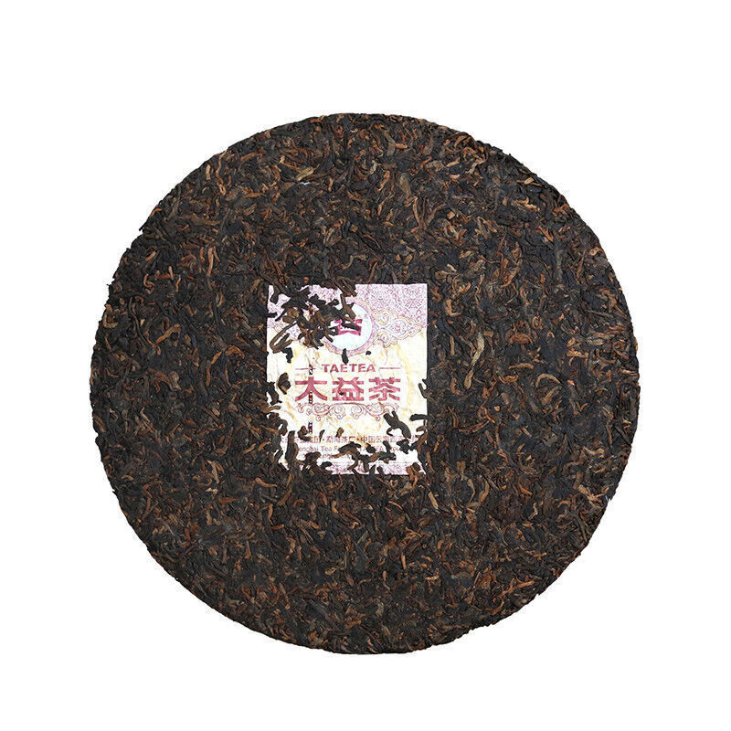 Yunnan 2018 Batch 1801 TAETEA 7572 Dayi cooked Pu'er Tea cake erh Ripe Puer 357g