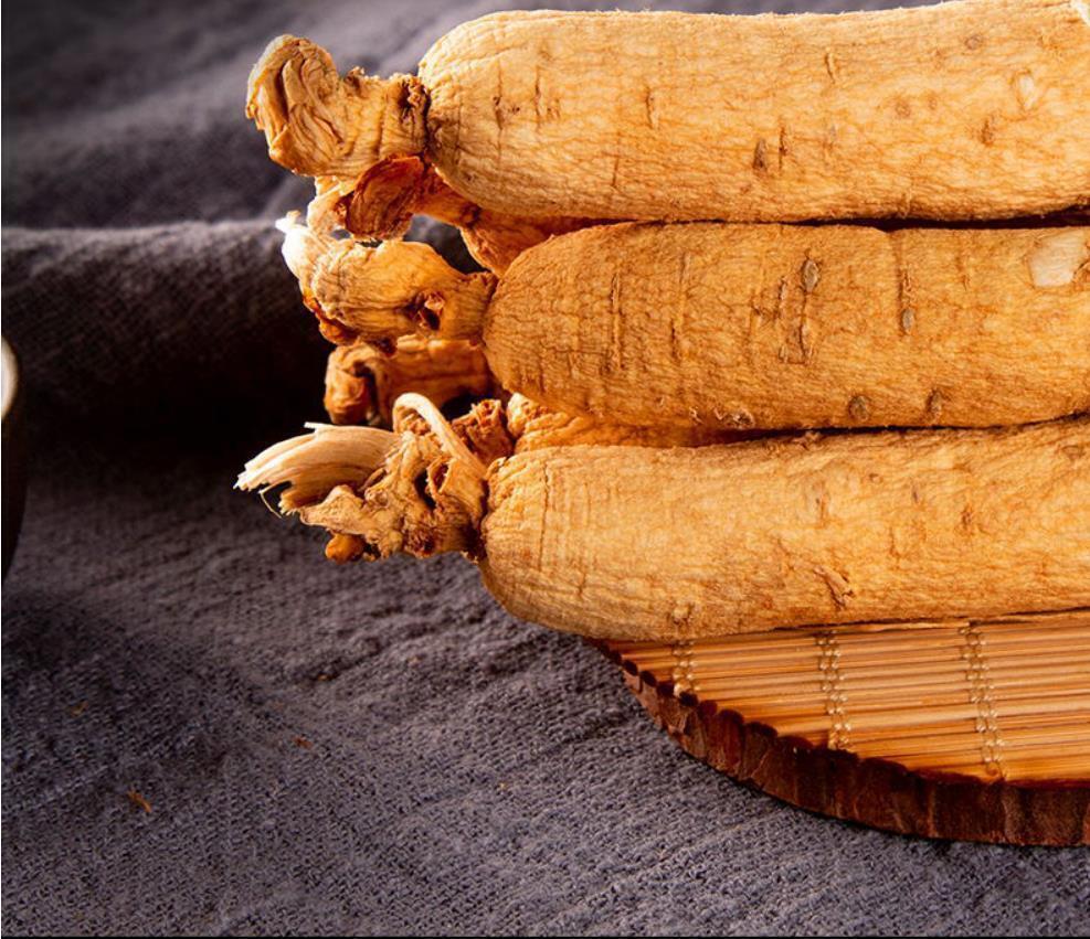 Changbai Mountain Dried white Ginseng Root years whole roots chinese herbal 白人參