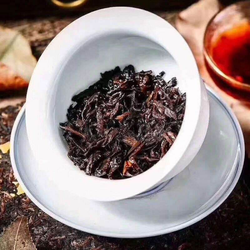 250g,2020 China Yunnan CNNP ZhongCha 7581 puer Pu erh Cake RIPE Tea er tee brick