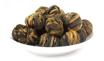 250g, Black Pearl Dian Hong Tea,Yunnan China Dragon balls Schwarzer Tee thé noir