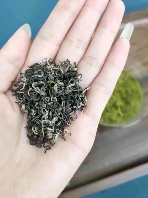 China Bi Luo Chun Green Tea,Pi lo,Snail Spring Loose Leaf  famous aroma thé