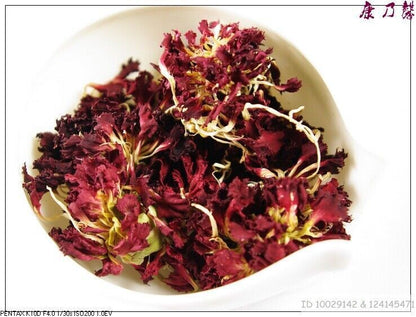 Dried Carnation Flower Herbal Tea Loose Leaf,Natural Vegan,Edible Biodegradable