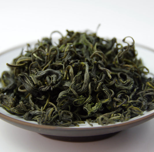 ORG. flavored Scent Green Tea,China Loose Leaf grüner Tee loser Grüntee thé Té