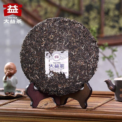 2017 Yunnan Menghai Dayi 7542 sheng Puer TEE Batch 1701 RAW Puerh tea Cake, 357g