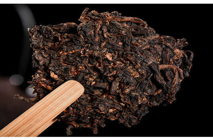 357g, old Yunnan CNNP Zhong Cha puer Pu'er Puerh Pu erh Cake Ripe Cooked Tea tee