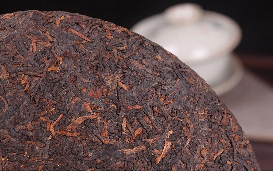 2017 CHINATEA 75 shu beeng pu erh Puer Tea Ripe Yunnan zhongcha cake tee,中茶 357g