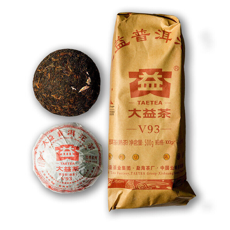 2010 Yunnan Menghai TAETEA Dayi Pu-erh China puer Tea v93 Tuo Cha Ripe tee cake