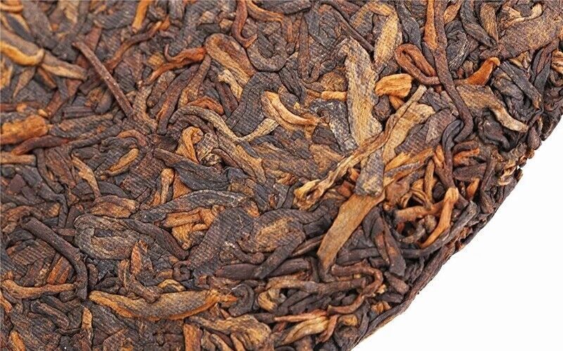 2018 CHINATEA Dog Zodiac,gou nian pu erh shu Puer Tea Ripe Yunnan cake tee,357g