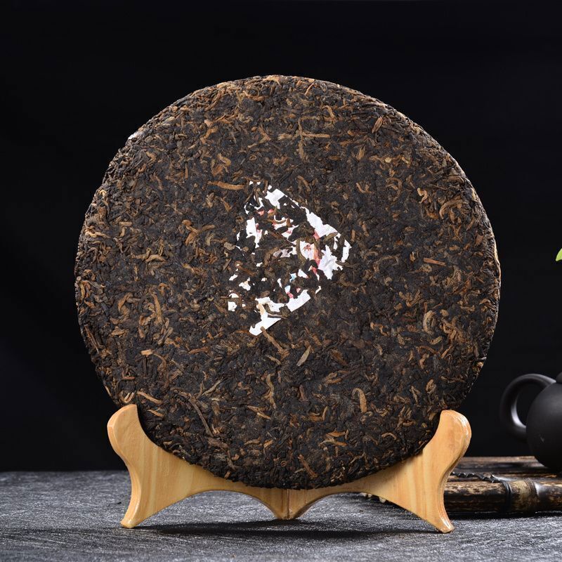 357g CHINA Famous Puer Tea Yunnan Ripe Pu-erh Tea Pu'er Tea Cake Black Tee 云南普洱