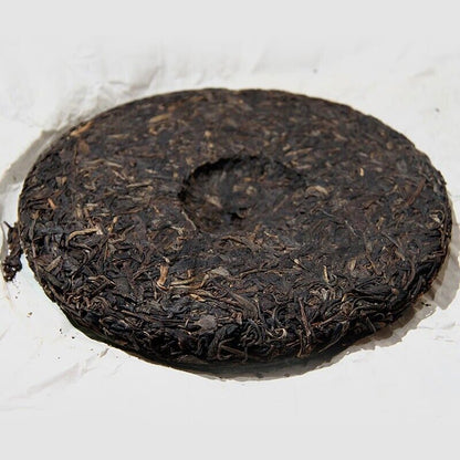 2007 Yunnan ChinaTea Pu-erh Big Leaf Green Cake Sheng Pu'er Puer Raw Tea 中茶,357g