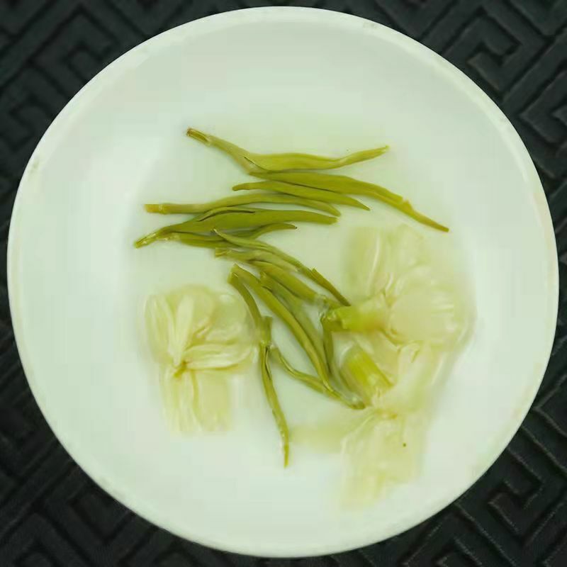 Bi Tan Piao Xue green Jasmine flower tea,Snowflakes,China Jasmintee grüner Tee