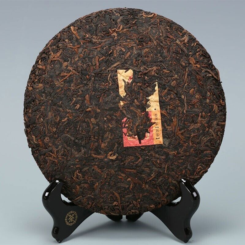 2018 CHINATEA Dog Zodiac,gou nian pu erh shu Puer Tea Ripe Yunnan cake tee,357g