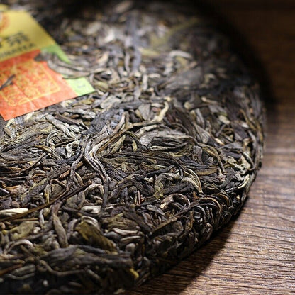 2020 中茶 ZHONGCHA TIAN BIG TREE LEAF RAW pu erh tea cake,YUNNAN puer tee cha,357g