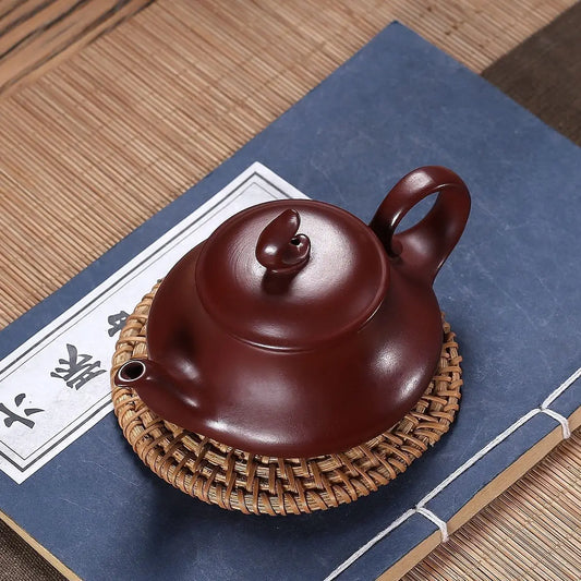 10cc Yixing Handmade Yixing clay teapot Raw Mineral Mud Dragon Blood Sand Tea Pot Kung Fu Tea Set Chinese Tea Pot