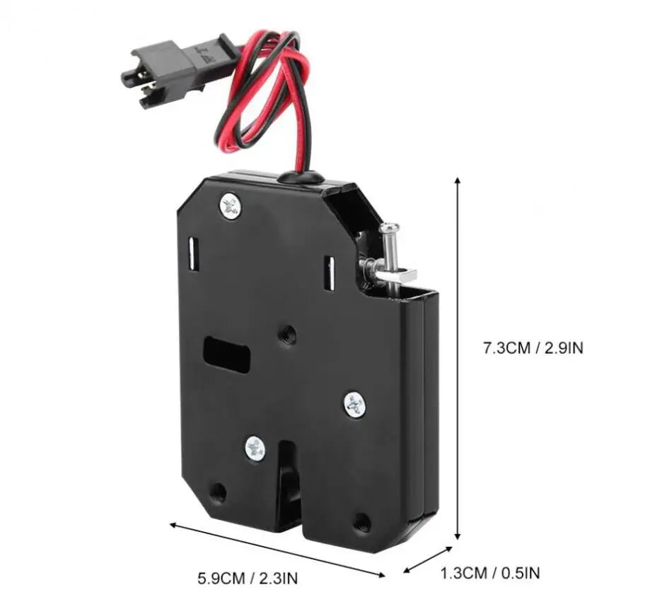 10pcs Fechadura Electromagnetic Lock for Electronic Locker Smart Cabinet Lock with status detection cerradura inteligente