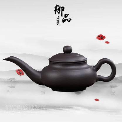 110cc Real Handmade Yixing Clay Teapot Chinese Kettle Puer Tea Set Kung Fu Zisha Teaware