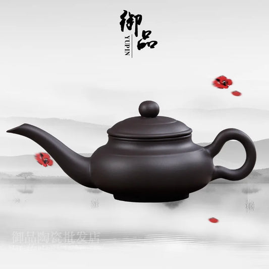 110cc Real Handmade Yixing Clay Teapot Chinese Kettle Puer Tea Set Kung Fu Zisha Teaware