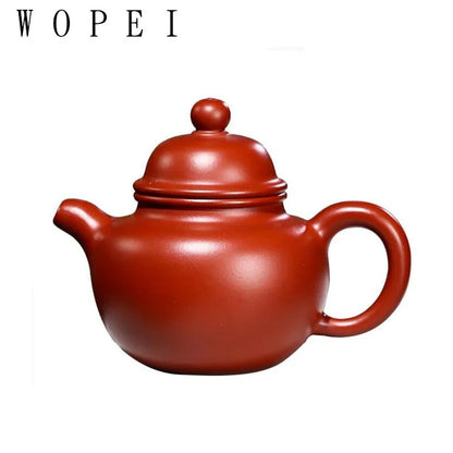 110ml Authentic Yixing Purple Clay Teapot Famous Handmade Small Capacity Tea Pot Raw Ore Dahongpao Kettle Chinese Zisha Tea Set