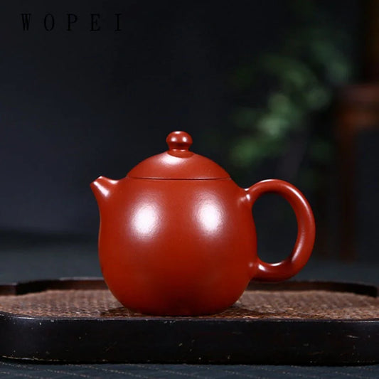 110ml Chinese Yixing Purple Clay Teapot Dahongpao Dragon Egg Filter Tea Pot Tradition Teaware Supplies Zisha Tea Maker Drinkware