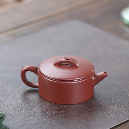 110ml Chinese Yixing Purple Clay Teapots Household Small Capacity Kettle Famous Artists Handmade Tea Pot Raw Ore Zisha Tea Set