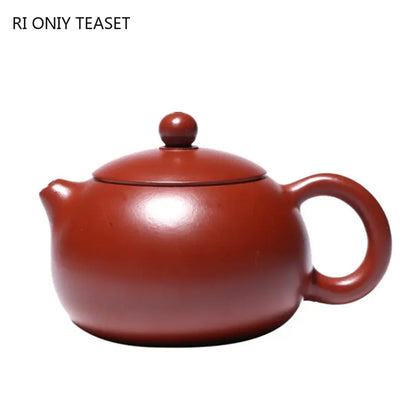 110ml Chinese Yixing Purple Clay Teapots Raw Ore Dahongpao Mud Xishi Tea Pot Kettle Famous Handmade Zisha Tea Set Teaware
