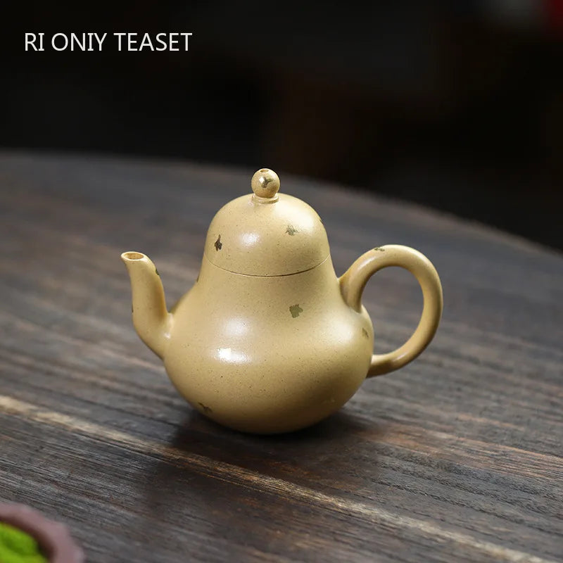 110ml Chinese Yixing Small Capacity Purple Clay Teapots Beauty Kettle Famous Artists Handmade Tea Pot Raw Ore Zisha Tea Set