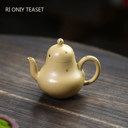 110ml Chinese Yixing Small Capacity Purple Clay Teapots Beauty Kettle Famous Artists Handmade Tea Pot Raw Ore Zisha Tea Set