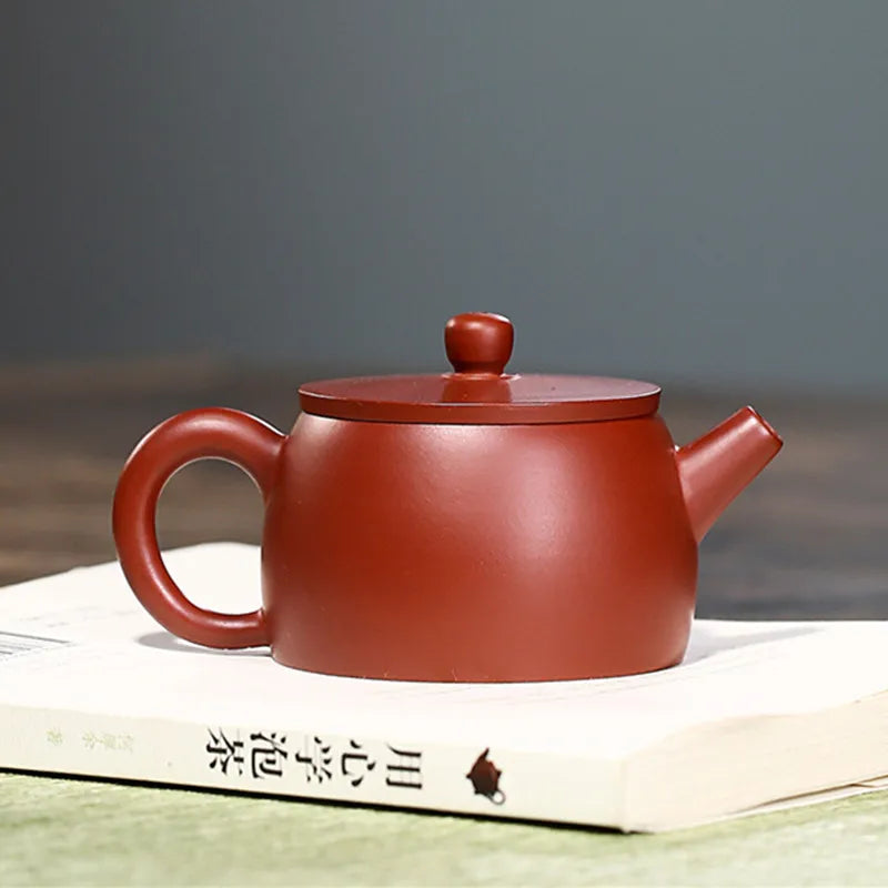 110ml Chinese Yixing Small Capacity Purple Clay Teapots Beauty Kettle Famous Artists Handmade Tea Pot Raw Ore Zisha Tea Set
