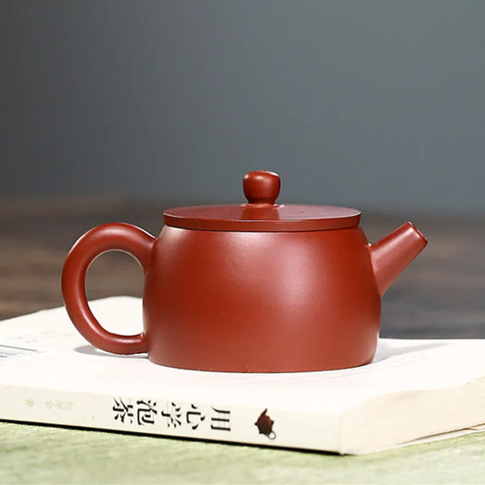 110ml Chinese Yixing Small Capacity Purple Clay Teapots Beauty Kettle Famous Artists Handmade Tea Pot Raw Ore Zisha Tea Set