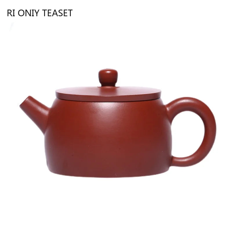 110ml Chinese Yixing Small Capacity Purple Clay Teapots Beauty Kettle Famous Artists Handmade Tea Pot Raw Ore Zisha Tea Set