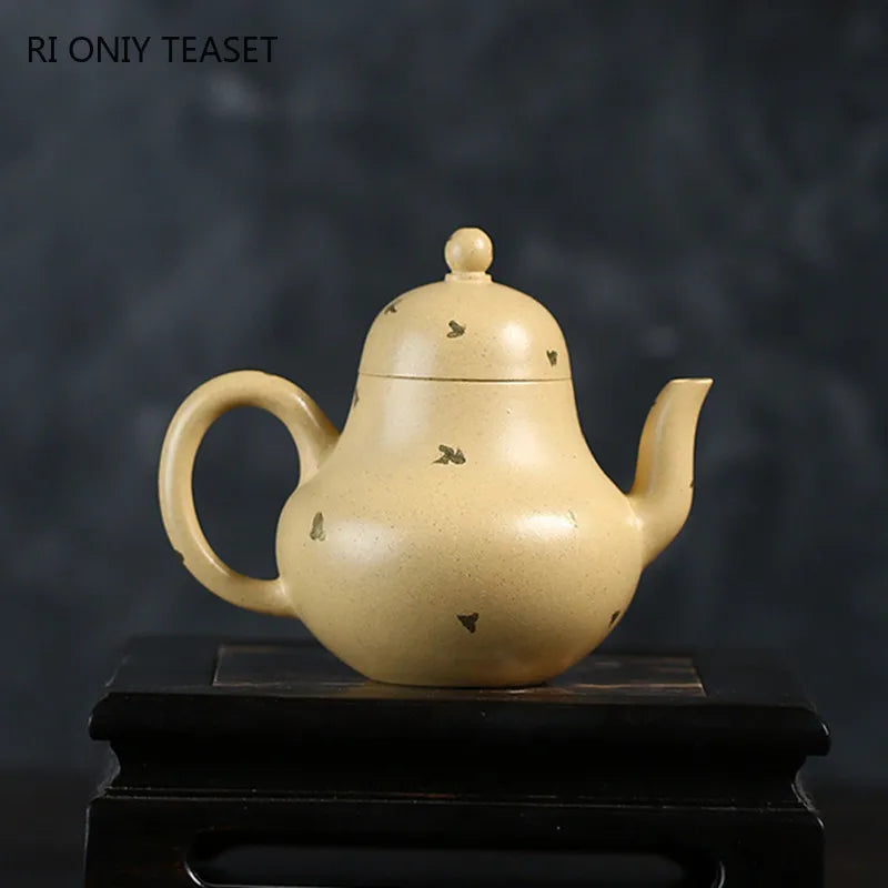 110ml Chinese Yixing Small Capacity Purple Clay Teapots Beauty Kettle Famous Artists Handmade Tea Pot Raw Ore Zisha Tea Set