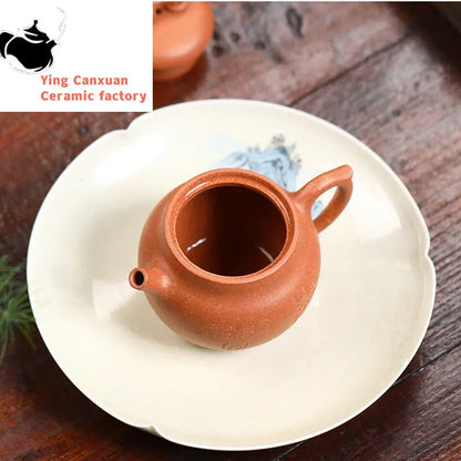 110ml High-end Small Capacity Yixing Purple Clay Teapots Famous Handmade Tea Pot Collection Kettle Chinese Zisha Tea Set Gifts