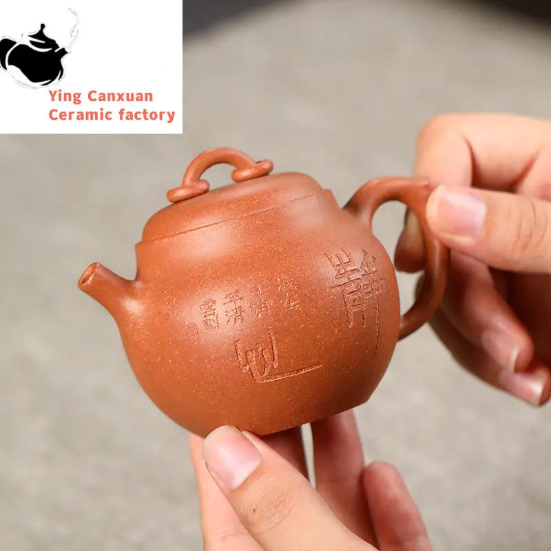 110ml High-end Small Capacity Yixing Purple Clay Teapots Famous Handmade Tea Pot Collection Kettle Chinese Zisha Tea Set Gifts