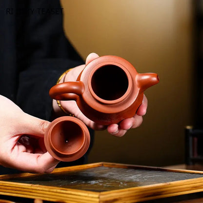 110ml Small Capacity Yixing Purple Clay Teapots Famous Handmade Tea Pot Kettle Chinese High-end Zisha Tea Set Collection Gifts