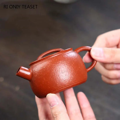 110ml Yixing High-end Purple Clay Teapots Famous Handmade Small Capacity Tea Pot Kettle Chinese Zisha Tea Set Collection Gifts