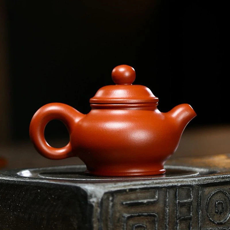 110ml Yixing Raw Ore Purple Clay Teapots Famous Handmade Small Capacity Squirrel Tea Pot Kettle Chinese High-end Zisha Tea Set
