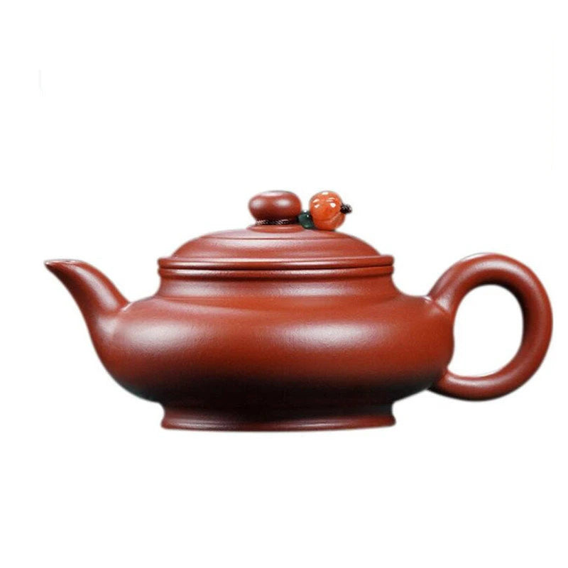 110ml Yixing Small Capacity Purple Clay Teapots Famous Handmade Tea Pot Raw Ore Dahongpao Kettle Chinese Zisha Tea Set Teaware