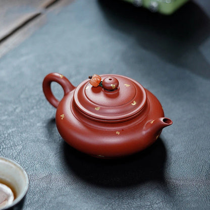 110ml Yixing Small Capacity Purple Clay Teapots Famous Handmade Tea Pot Raw Ore Dahongpao Kettle Chinese Zisha Tea Set Teaware