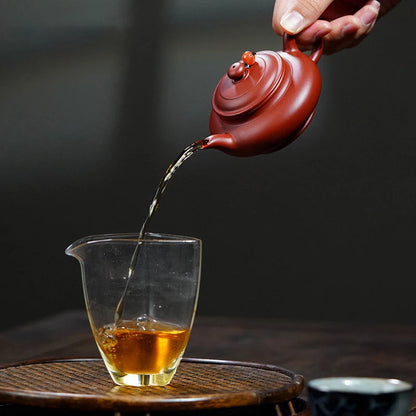 110ml Yixing Small Capacity Purple Clay Teapots Famous Handmade Tea Pot Raw Ore Dahongpao Kettle Chinese Zisha Tea Set Teaware
