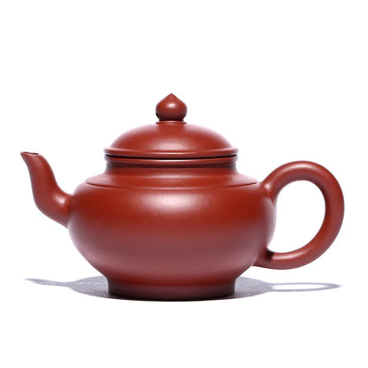 120CC Yixing Purple Clay Teapot Large Capacity Teapot Single Pot with Built-in  Steel Filter Teapot Household Kungfu Tea Set