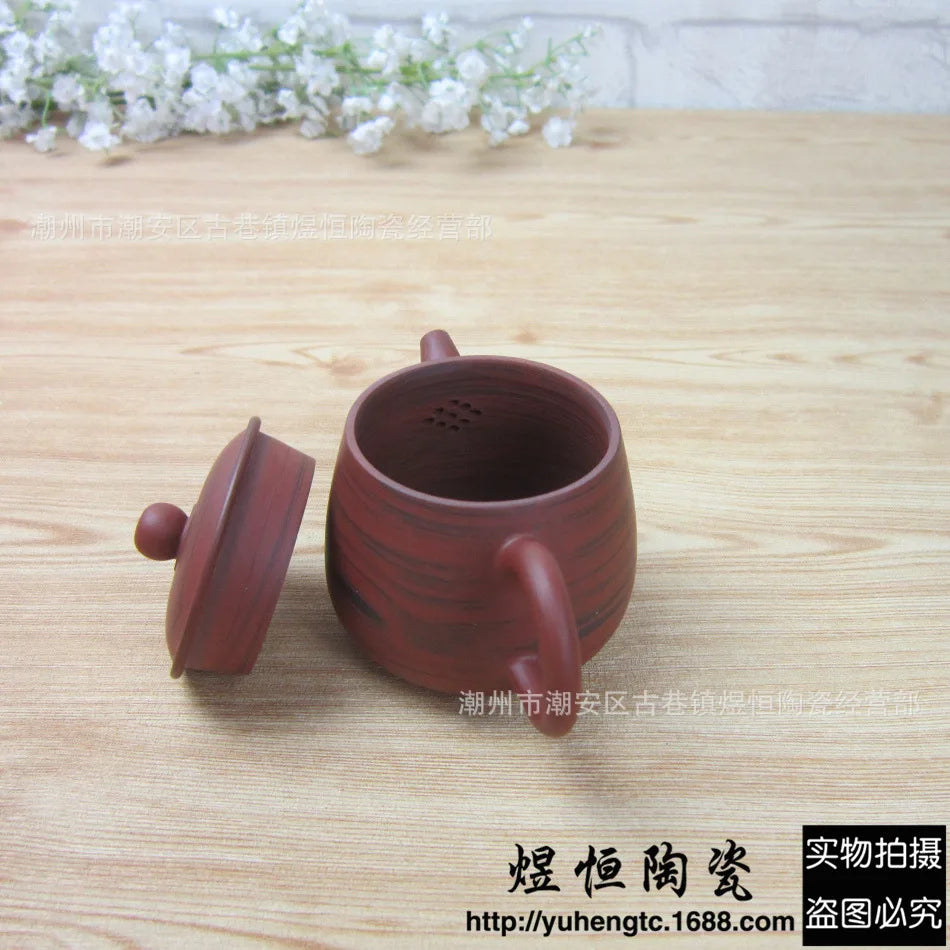 120cc Chinese High-end Handmade Purple Clay Teapot Family Collection Purple Blood Sand Longevity Tea Pot Chinese Tea Pot Tea Kit
