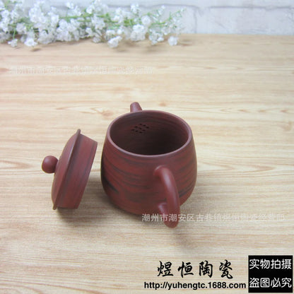 120cc Chinese High-end Handmade Purple Clay Teapot Family Collection Purple Blood Sand Longevity Tea Pot Chinese Tea Pot Tea Kit
